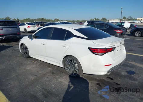 2022 Nissan Sentra Sr Xtronic Cvt z USA, uszkodzony, nr VIN 3N1AB8DV6NY214638